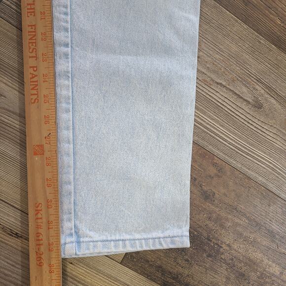 VTG Wrangler Riata Womens Size 7/8 x 34 Taper Cowboy Western Bareback Denim - Picture 12 of 13